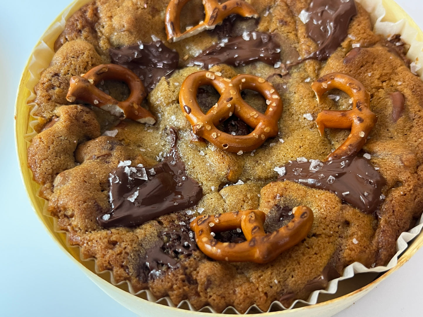 Salted Caramel Pretzel Cookie Tin