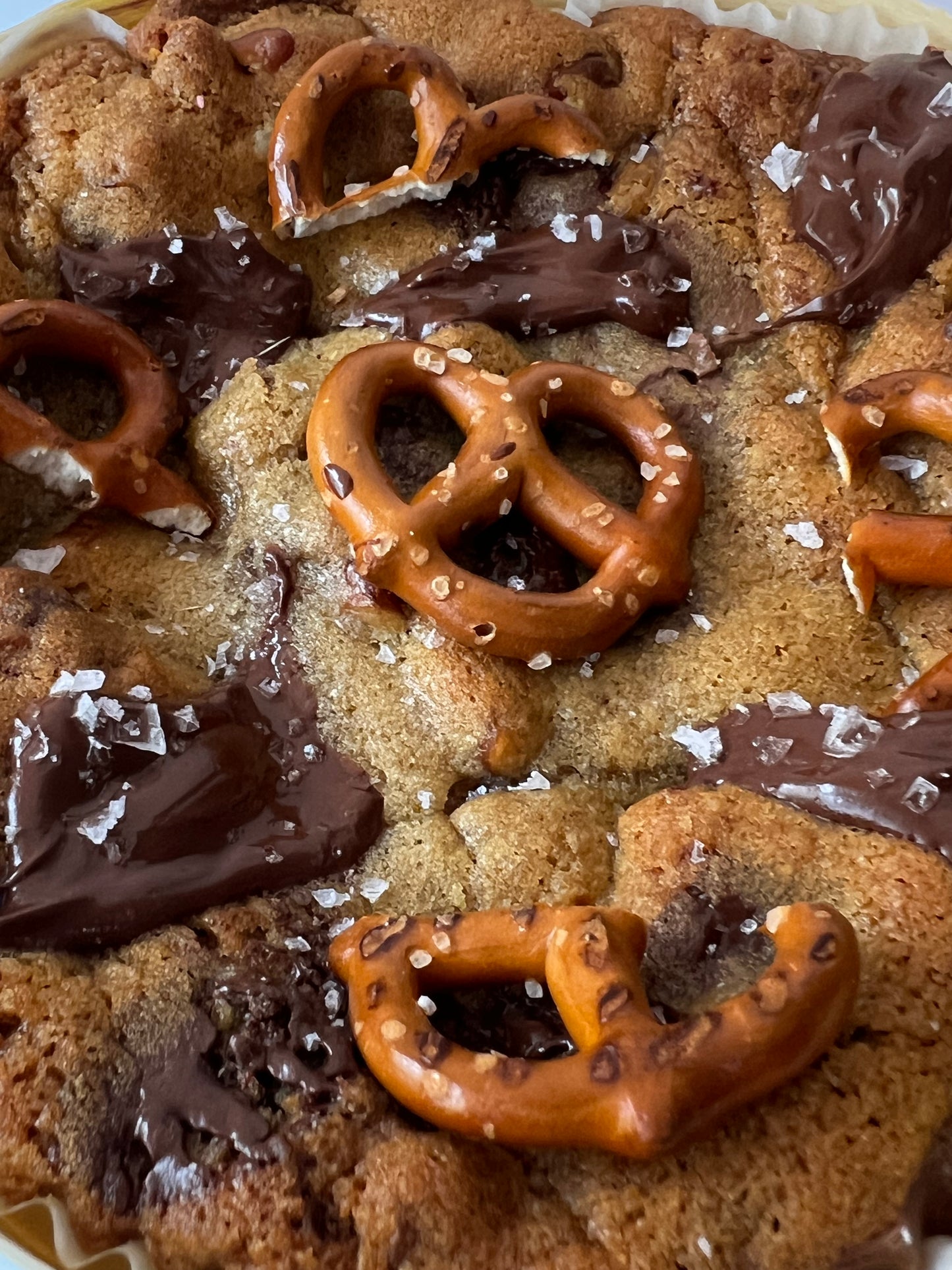 Salted Caramel Pretzel Cookie Tin
